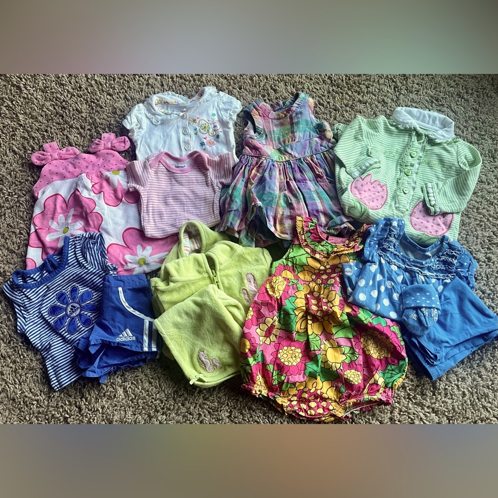 0-9 Month Baby Clothes Bundle